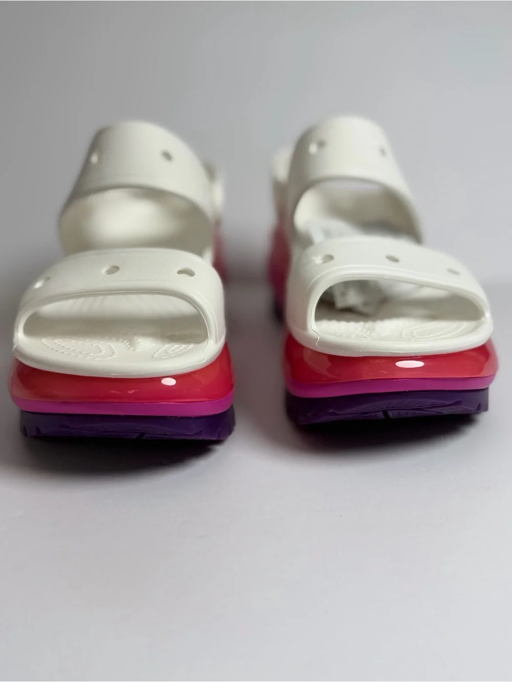 CROCS chunky platform